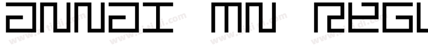 Annai MN Regular 16字体转换 Annai MN Regular 16字体转换